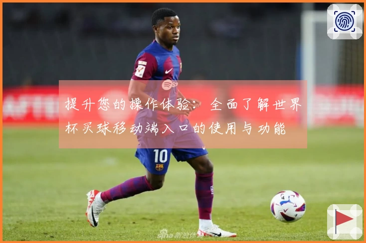 提升您的操作体验：全面了解世界杯买球移动端入口的使用与功能